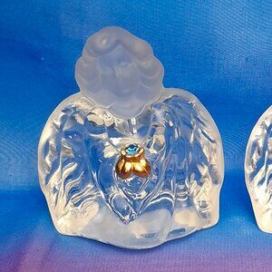 Fenton Art Glass Guardian Angel Figurine Paperweight